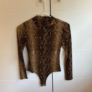 Going out snake bodysuit size XS